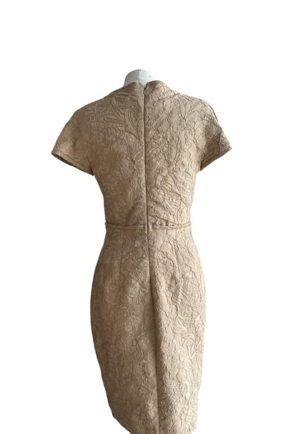 TORY BURCH - GOLD EMBROIDERY DRESS - Image 5